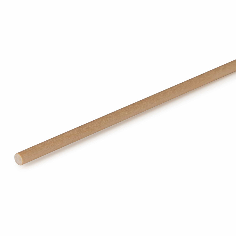 36" Round Wood Dowel - Species:Birch - Diameter:1/8"